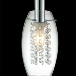 Colgante BUCAREST, blanco, ¿110*H1200MM , 1 x E14