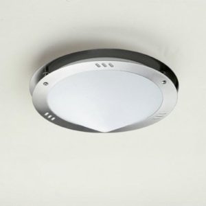 PLAFON PEGASO REDONDO ACERO, 1 E27 60W BOLA