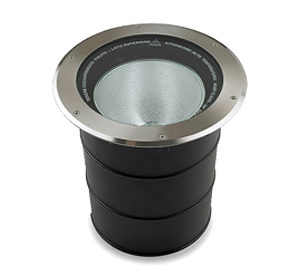 EMPOTRABLE PARA PISO, 150W HALOGENURO, BASCULANTE