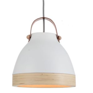 Colgante Allegra L, blanca, E27, F350*H440mm