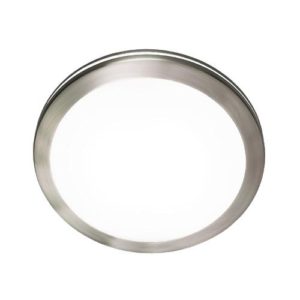 PLAFON MINI 17 REDONDO NIQUEL, 1 IODIN 75W