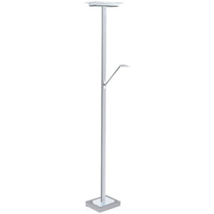LAMPARA DE PIE ELBA, CROMO, 1 LED 6W
