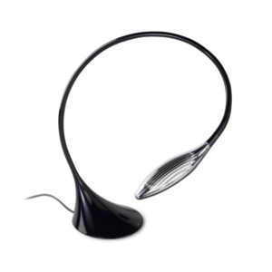 LAMP. MESA SUPPLE NEGRA, 1 LED 4,5W